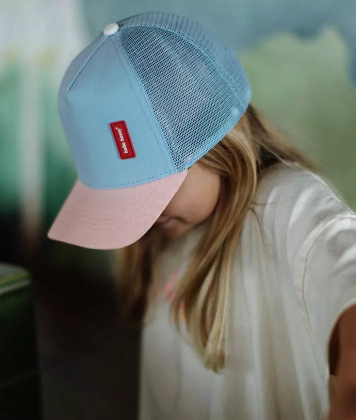 Casquette trucker hortensia - Hello hossy