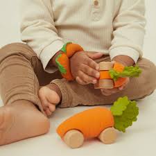 Cathy the carrot voiture en bois - Oli&Carol