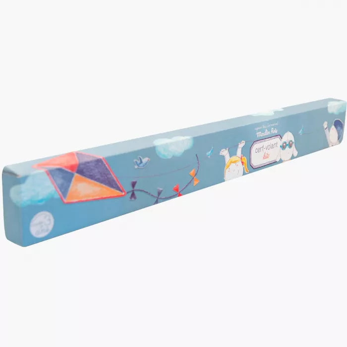 Cerf volant losange Aujoud'hui c'est mercredi - Moulin roty