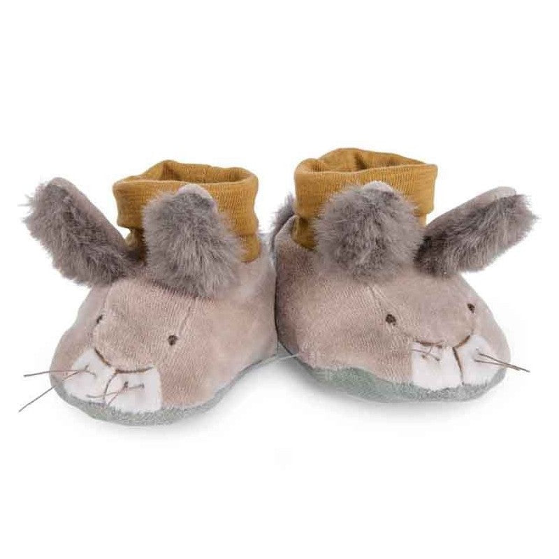 Chausson naissance Trois petits lapins - Moulin roty