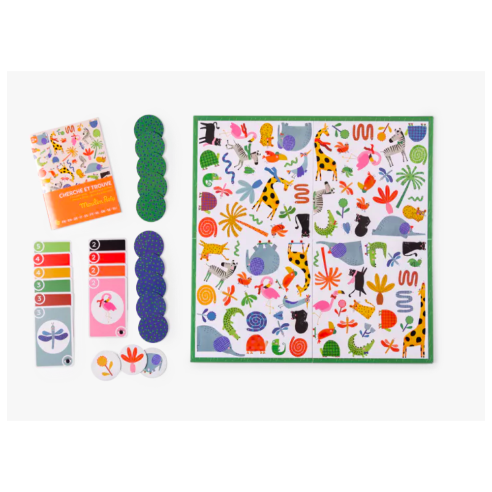 Jeu de cherche & trouve les toupitis - Moulin Roty