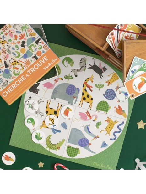 Jeu de cherche & trouve les toupitis - Moulin Roty