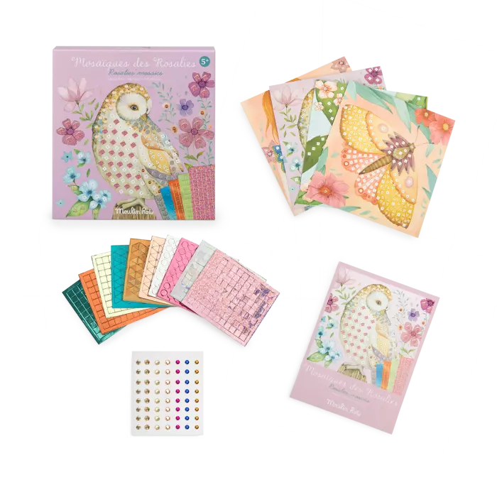 Coffret mosaïques Les rosalies - Moulin roty