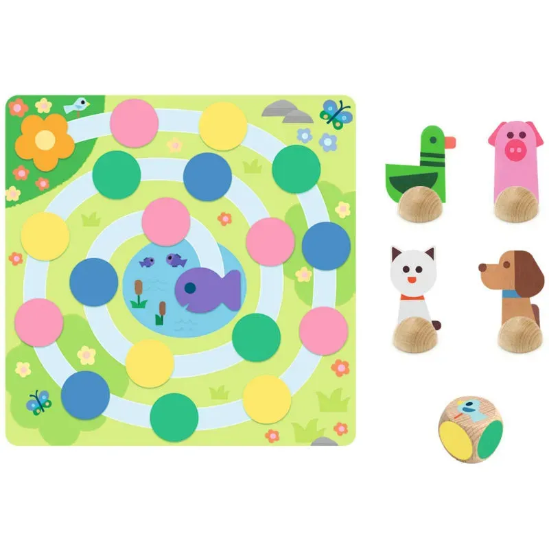 Coffret 5 jeux à la ferme - Djeco