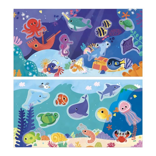 Stickers La mer épais repositionnables 2 ans - Janod