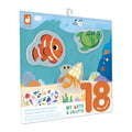 Stickers La mer épais repositionnables 2 ans - Janod