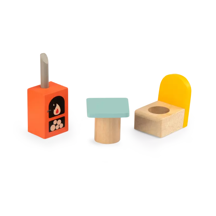 La maison du lac en bois La grande famille - Moulin roty