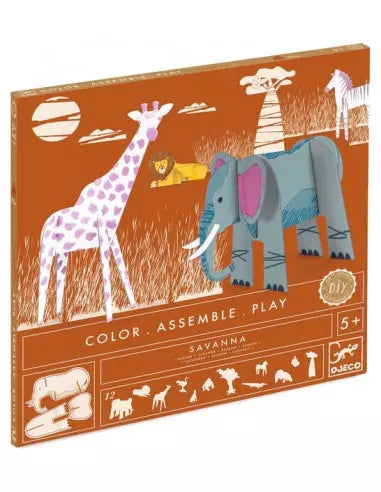 Color assemble savane - Djeco
