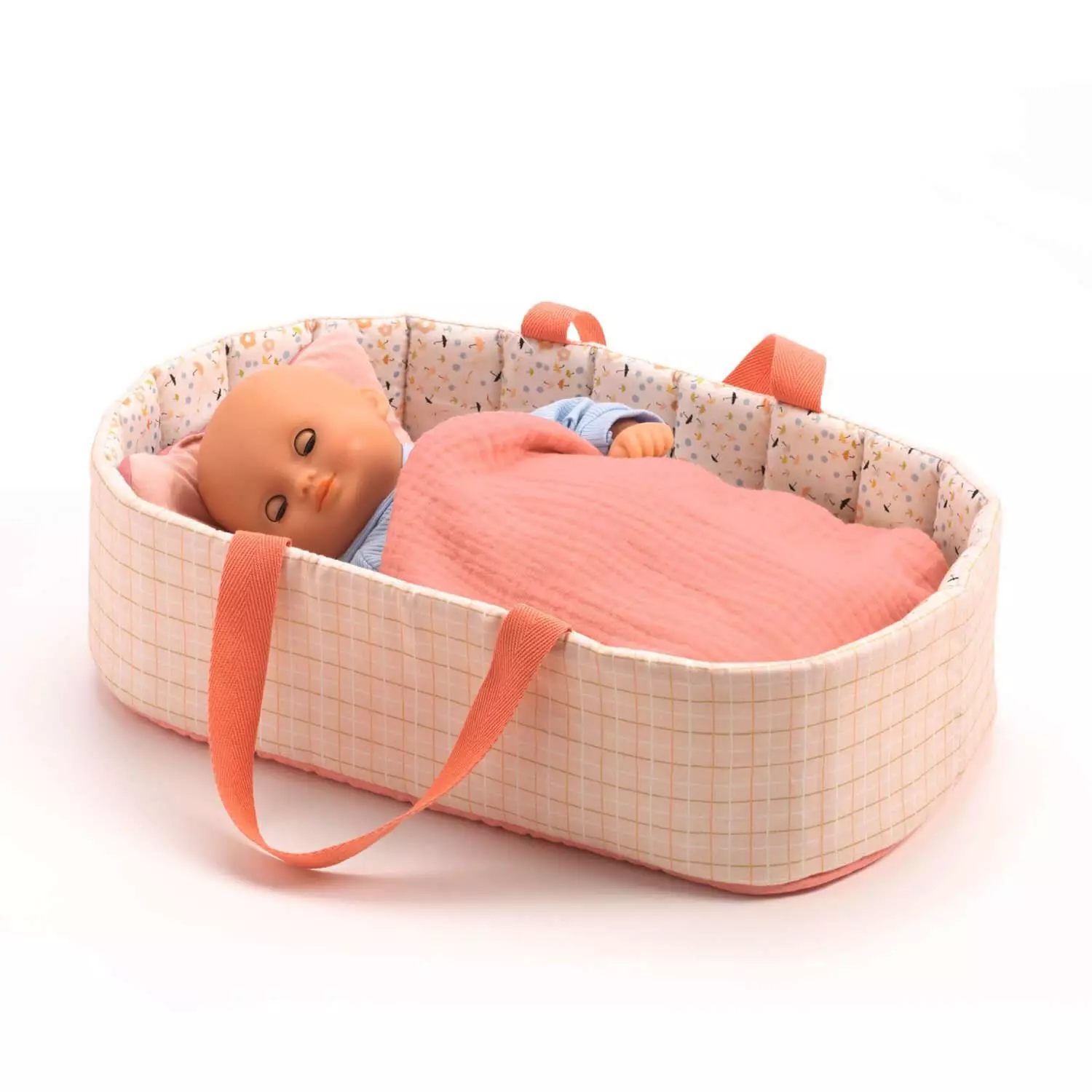 Couffin pink en tissus Pomea - Djeco