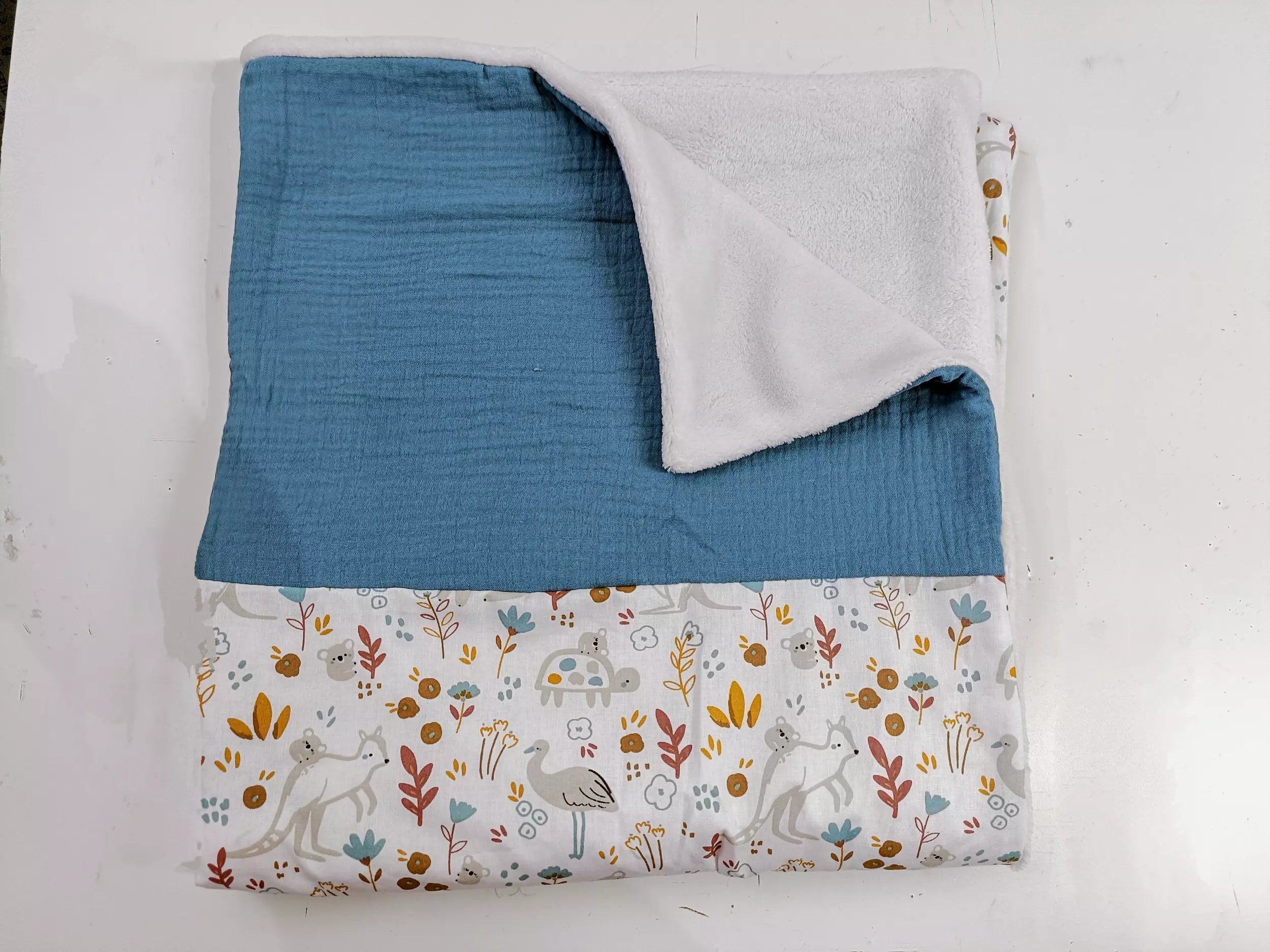 Couverture Australia fait main - L'Atelier Dyloma