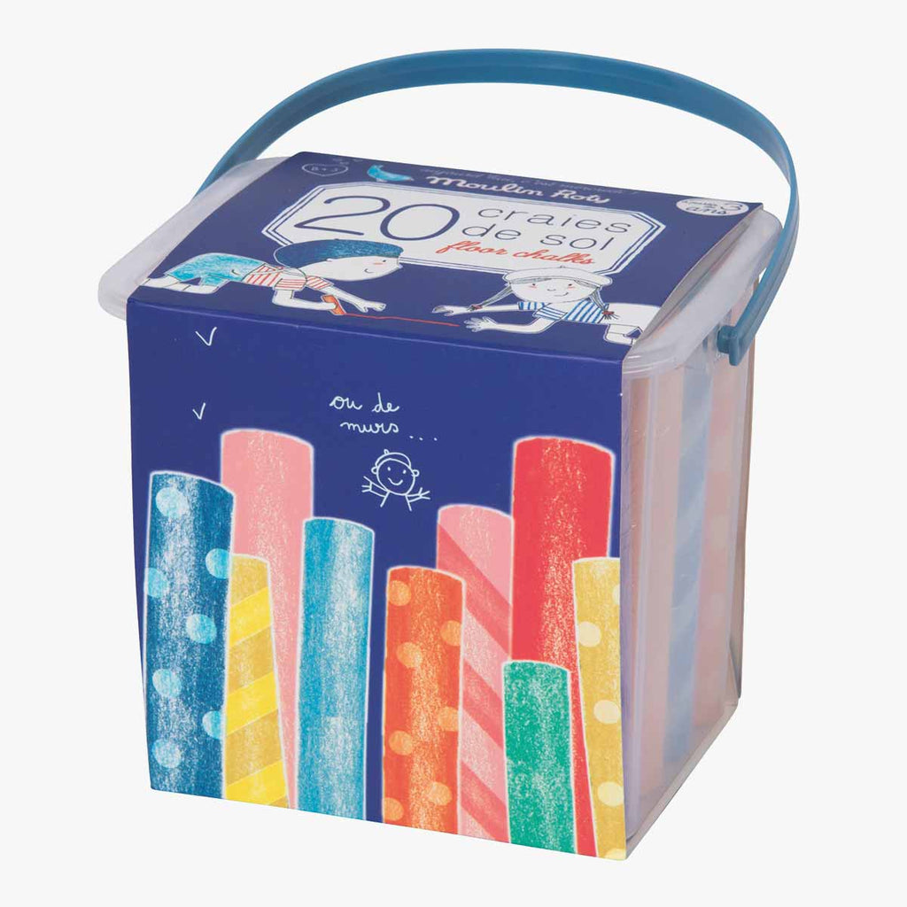 Craies de sol Aujourd'hui c'est mercredi - Moulin Roty