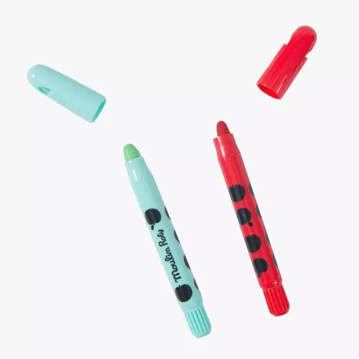 24 crayons de cire les popipops - Moulin roty