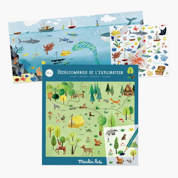Décalcomanie de l'explorateur - Moulin roty