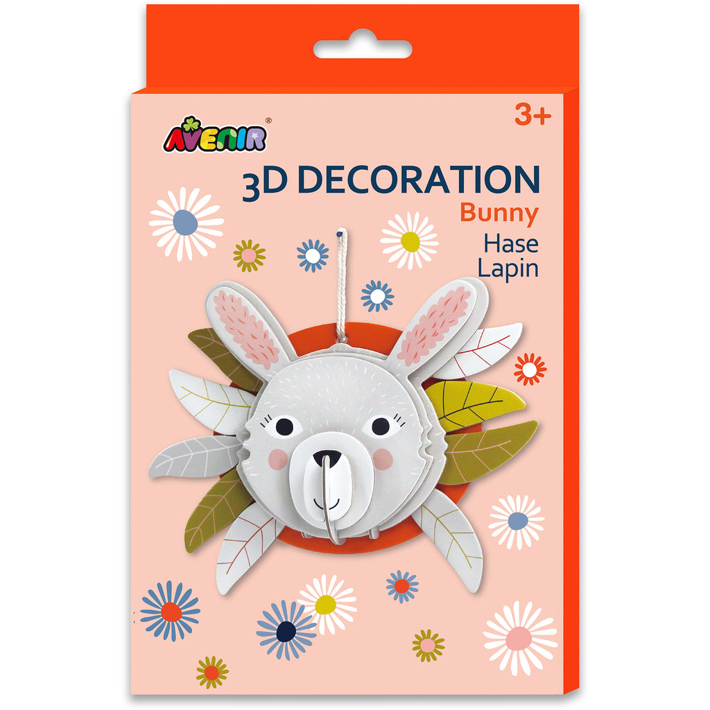 Décoration 3D à créer Bunny - Ulyyse couleur d'enfance