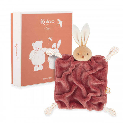Doudou Lapin bordeaux - Kaloo
