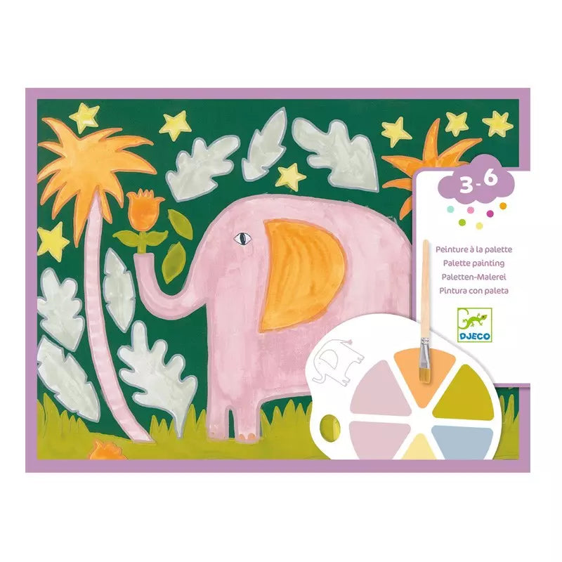 Peinture à la palette les sauvages - Djeco