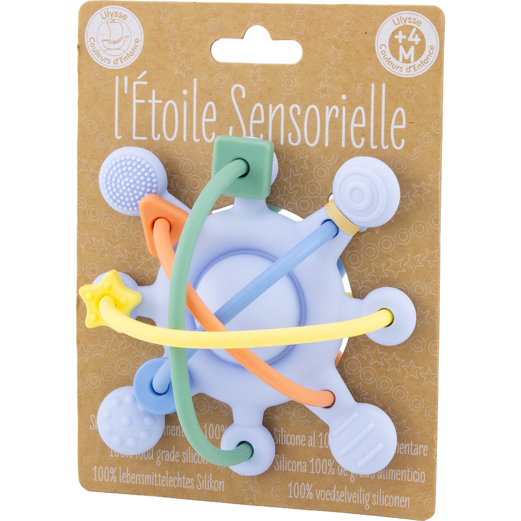 Anneau de dentiton Etoile sensorielle Lilas - Ulysse couleurs enfance