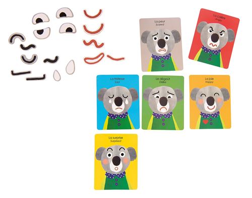 Magnets des expressions Les popipop - Moulin roty