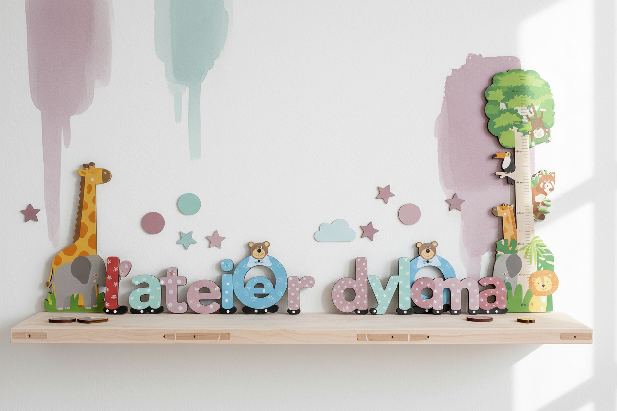 force avec les lettre en bois de mon site