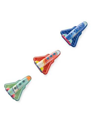 Fusées à friction (bleu, rouge, verte) les petites merveilles - Moulin roty