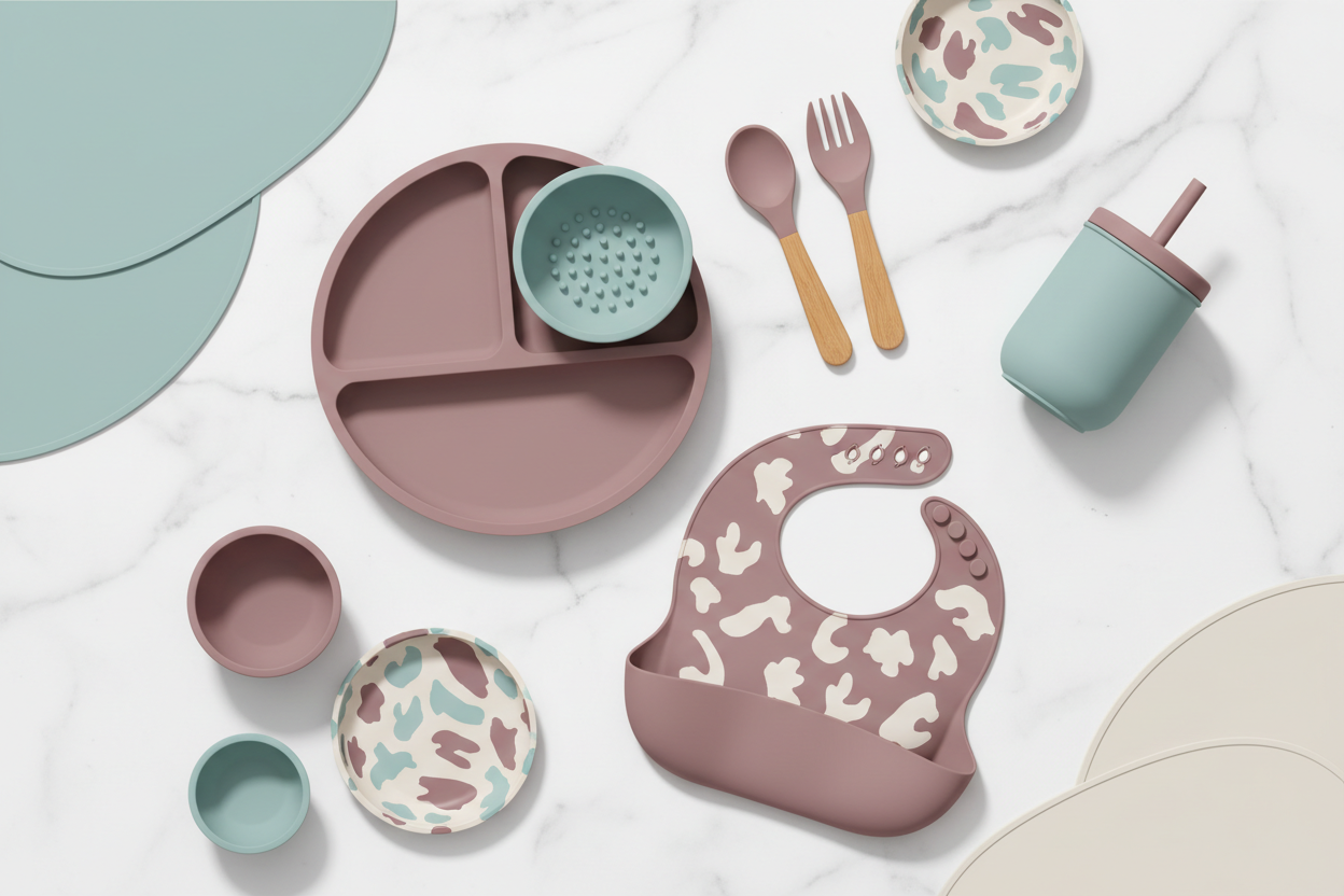 genere une illustration des produits de la collection "repas"