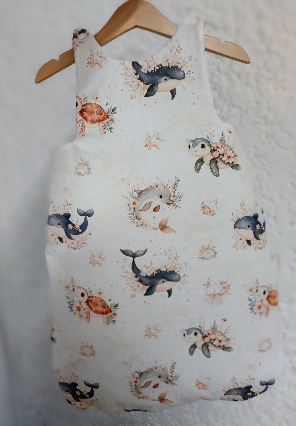 Gigoteuse Océan hiver fait main - L'Atelier Dyloma