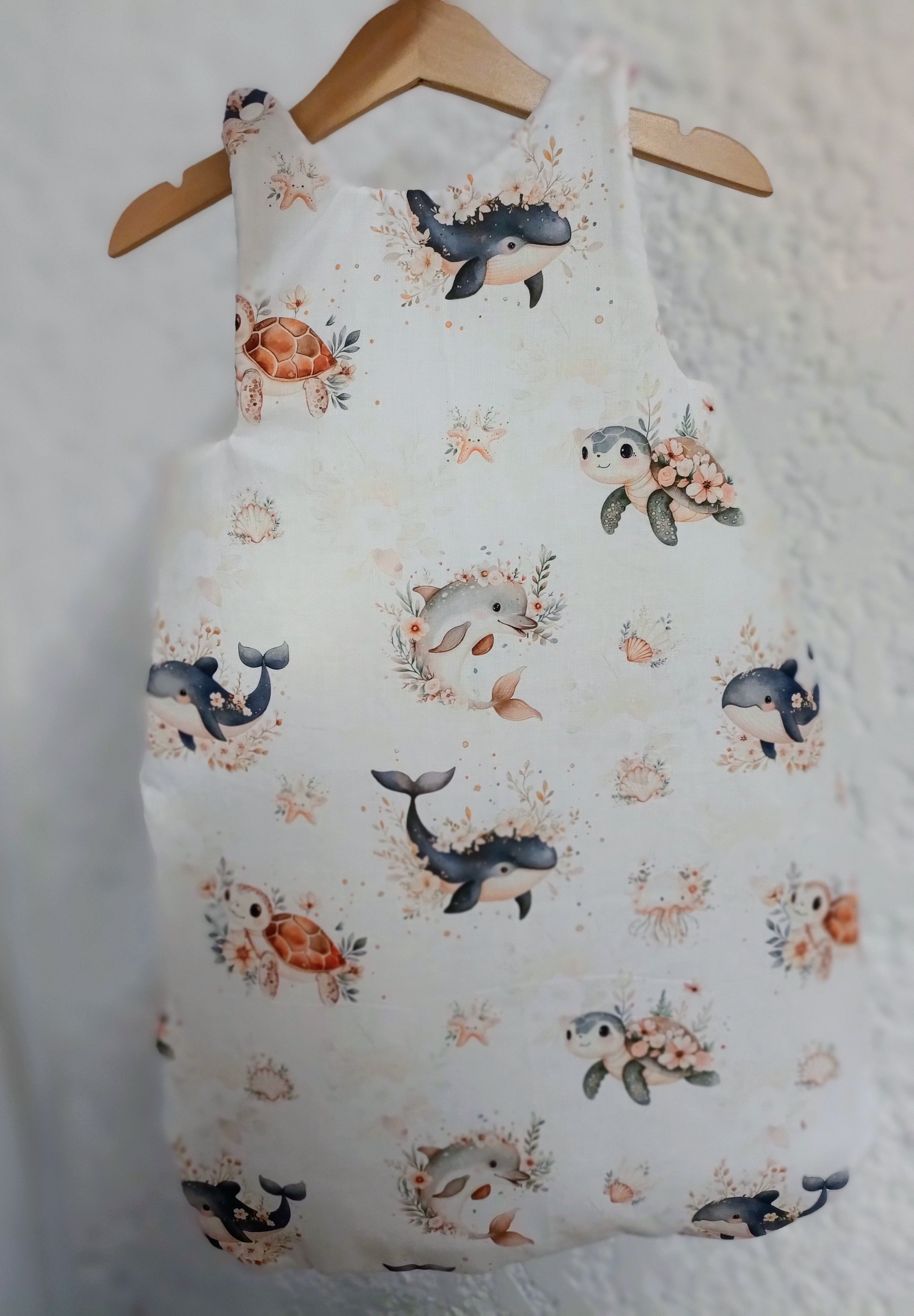 Gigoteuse Océan hiver fait main - L'Atelier Dyloma