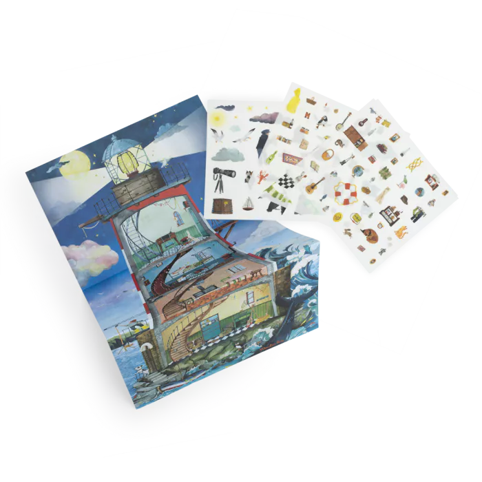 Décalcomanie Le grand phare le jadin du moulin - Moulin roty