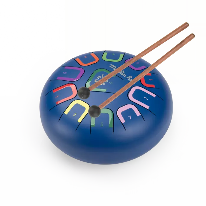 Grand tambour à languette puce & pilou - Moulin roty