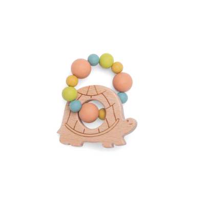 Anneau de dentition tortue Trois petits lapins - Moulin roty