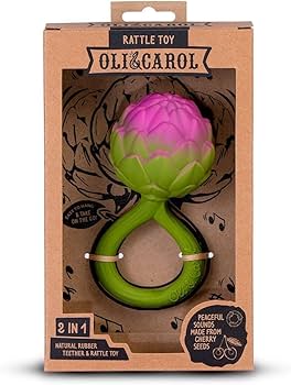 Le Artichoke hochet sensoriel - Oli&Carol