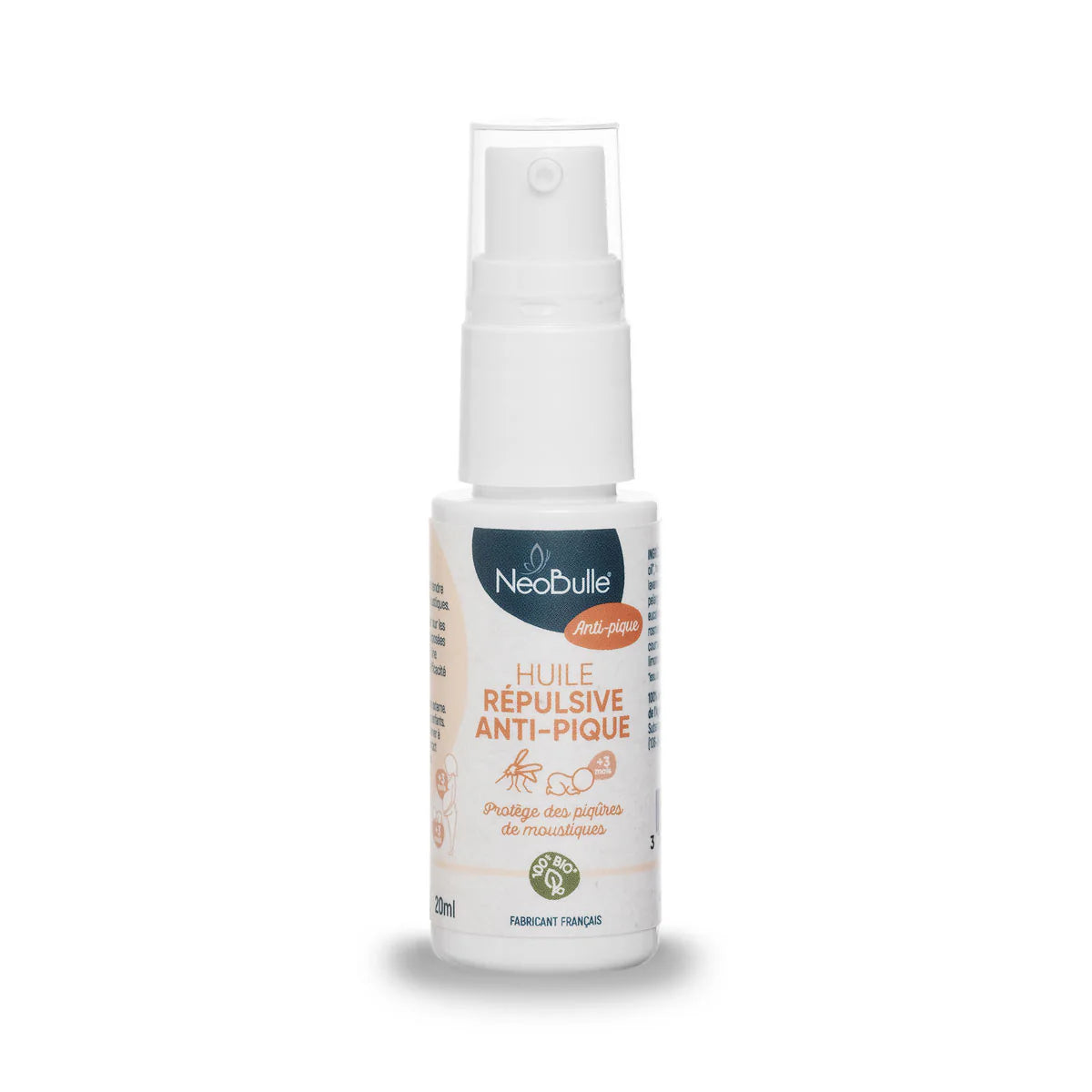 Huile répulsive anti-moustique bébé 20 ml - Néobulle