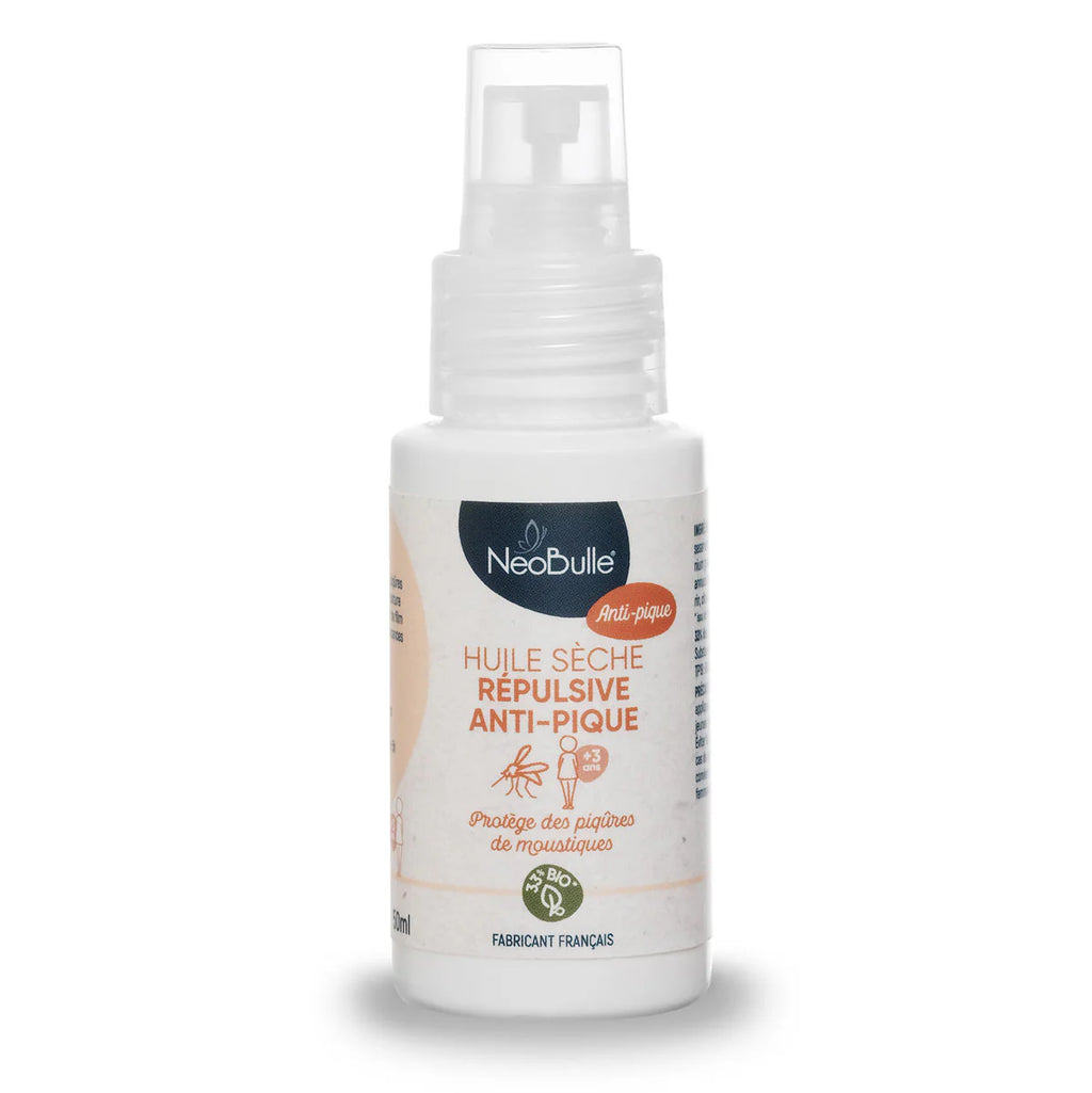 Huile répulsive anti-moustique 50 ml +3ans - Néobulle