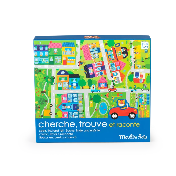 Jeu cherche, trouve et raconte Les popipops - Moulin roty