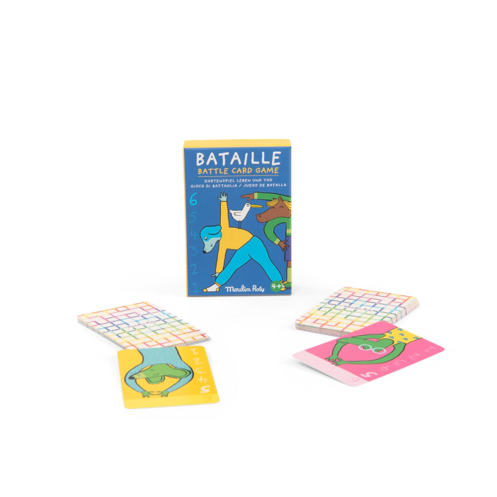 Jeu de carte de batailles Les loufoques - Moulin roty