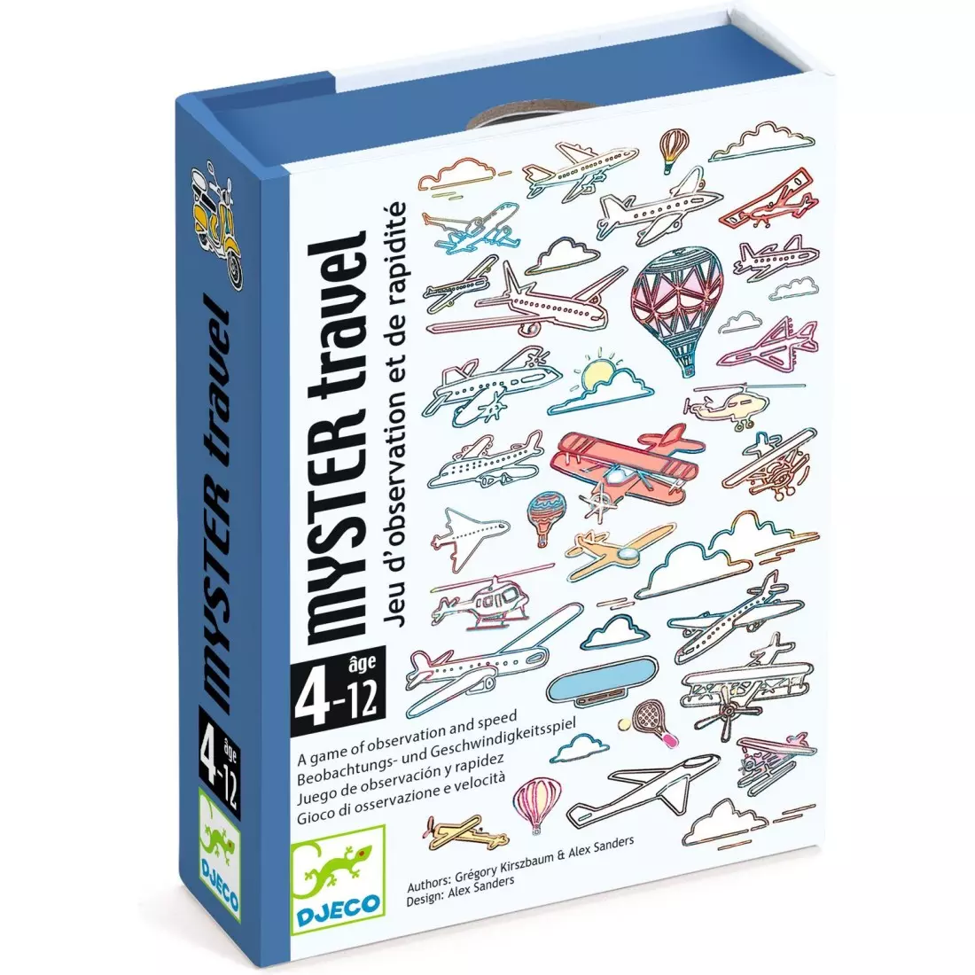 Jeu de carte Myster travel - djeco