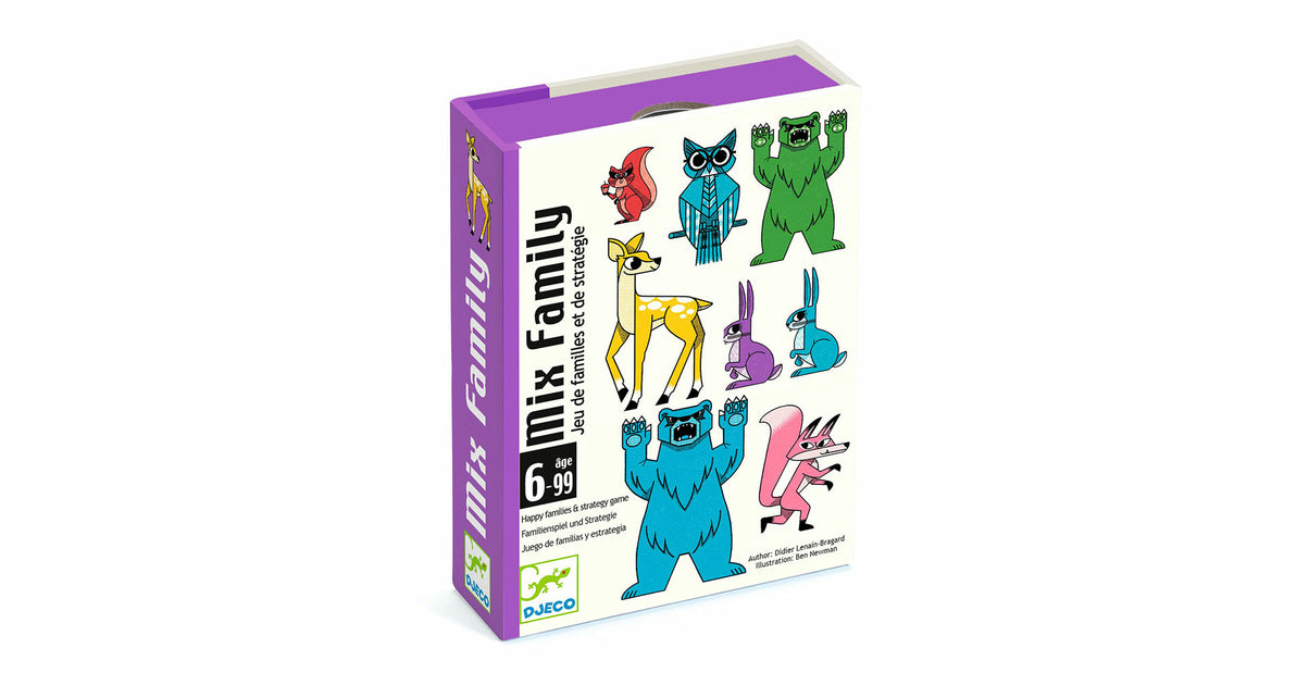 Jeu de cartes Mix family - Djeco