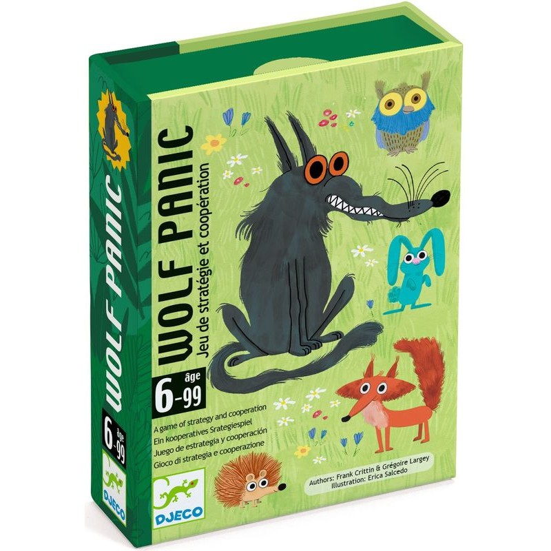Jeu de cartes Wolf panic - Djeco