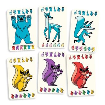 Jeu de cartes Mix family - Djeco