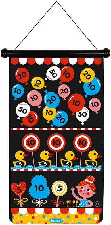 Jeu de fléchettes magnétique fête foraine - Janod