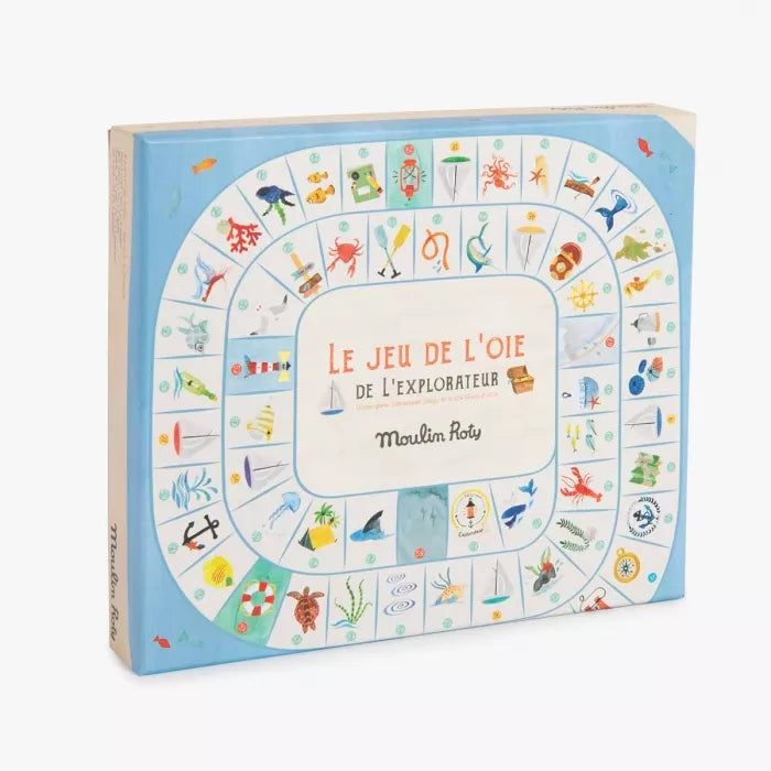 Jeu de l'oie Les grands explorateurs - Moulin roty