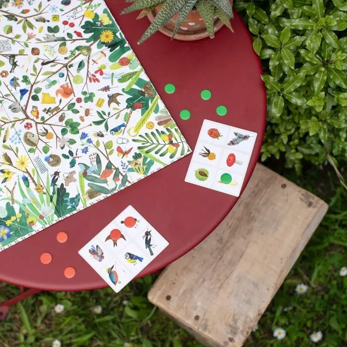 Jeu d'observation le jardin du moulin - Moulin Roty