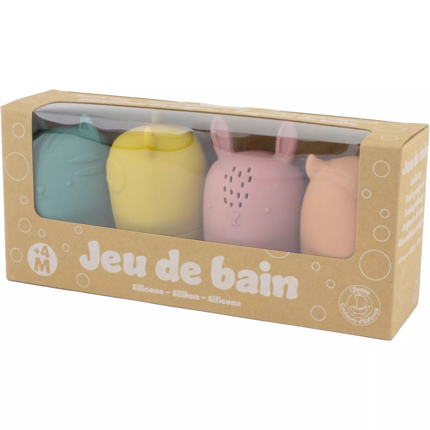 Aspergeurs animaux silicone - Ulysse couleurs d'enfance
