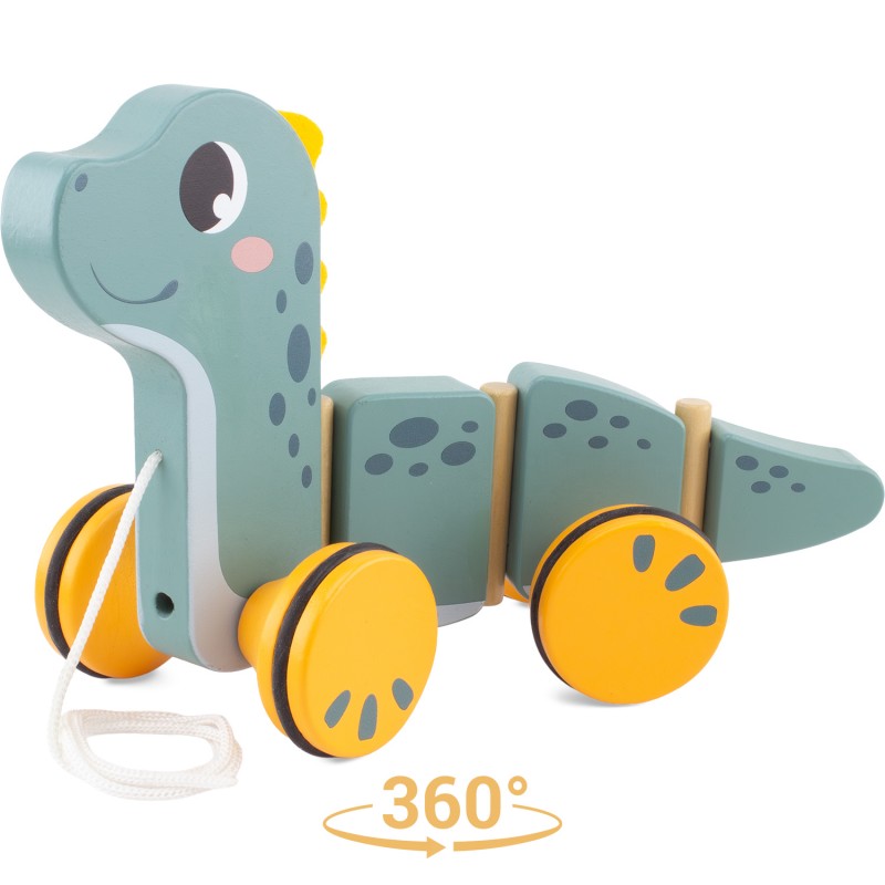 A trainer Le Dino rigolo en obis - Ulysse couleurs d'enfance