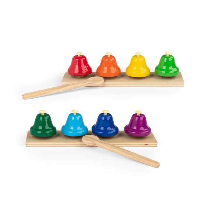 8 clochettes musicalesz les popipops - Moulin roty