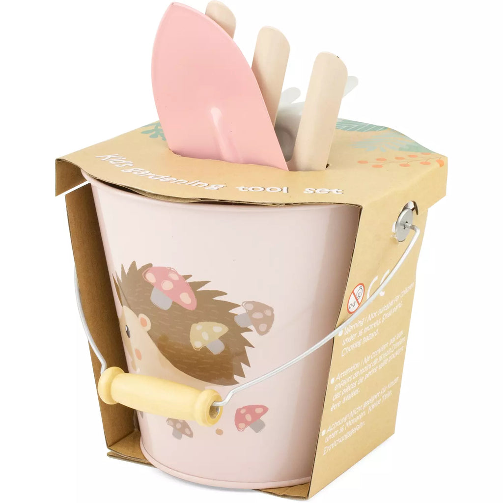 Seau du jardinier hérisson - Ulysse couelurs d'enfance