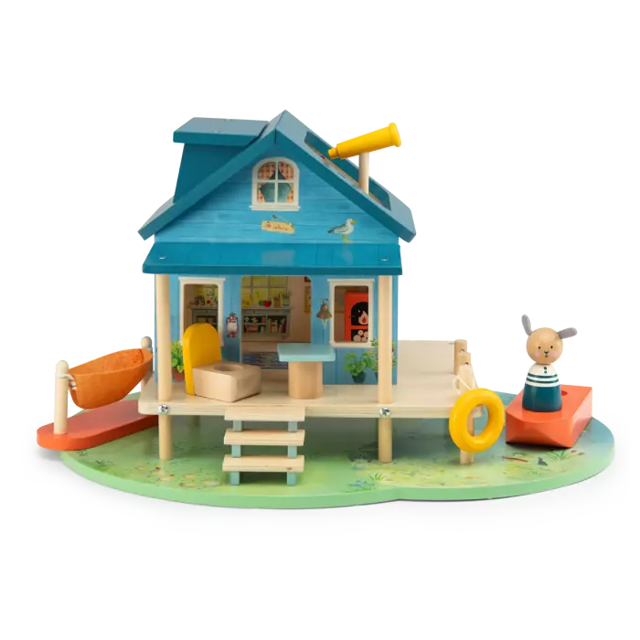 La maison du lac en bois La grande famille - Moulin roty