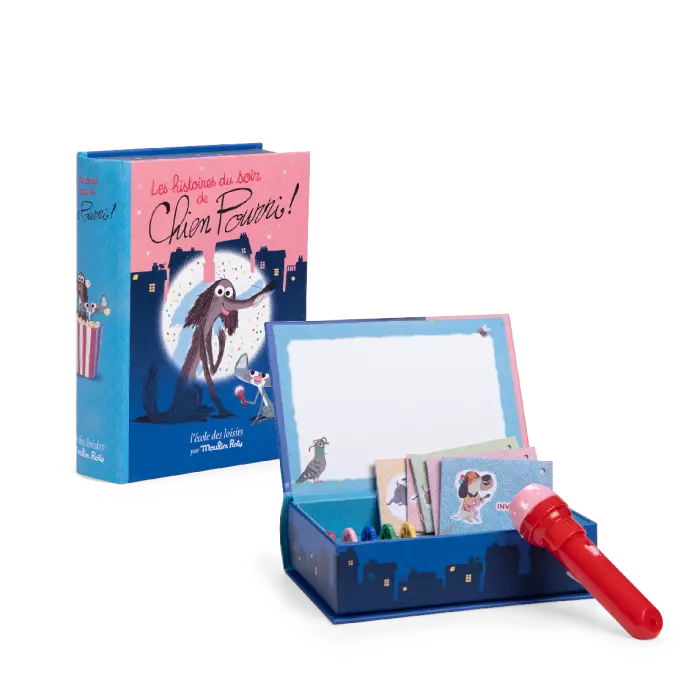 Lampe à hisoitre livre chien pourri - Moulin roty