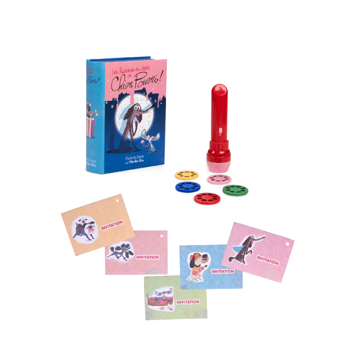 Lampe à hisoitre livre chien pourri - Moulin roty