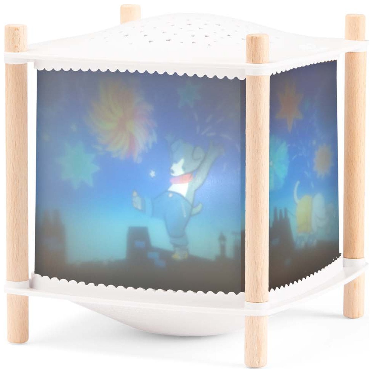 Lanterne magique Puce & Pilou - Moulin roty